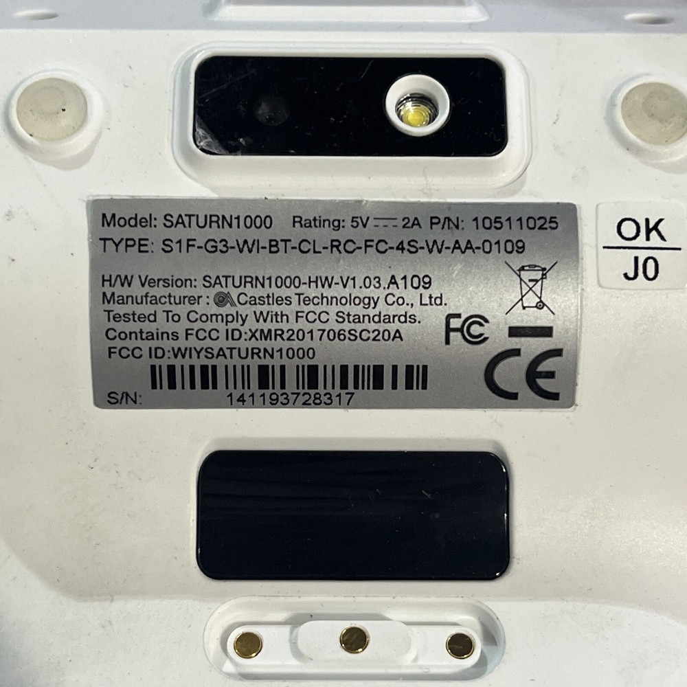 SATURN1000 ANDROID WIRELESS POS TERMINAL