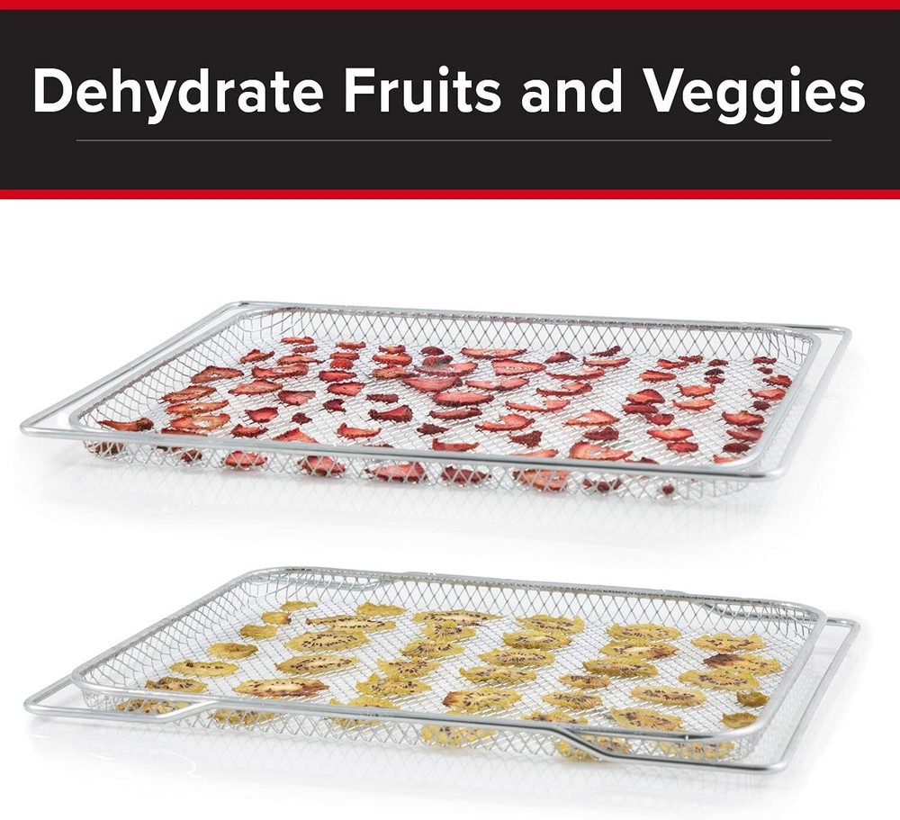 NUWAVE Genuine 9-Piece Ultimate Baking Kit, 1.3” Deep SS Medium, Silver