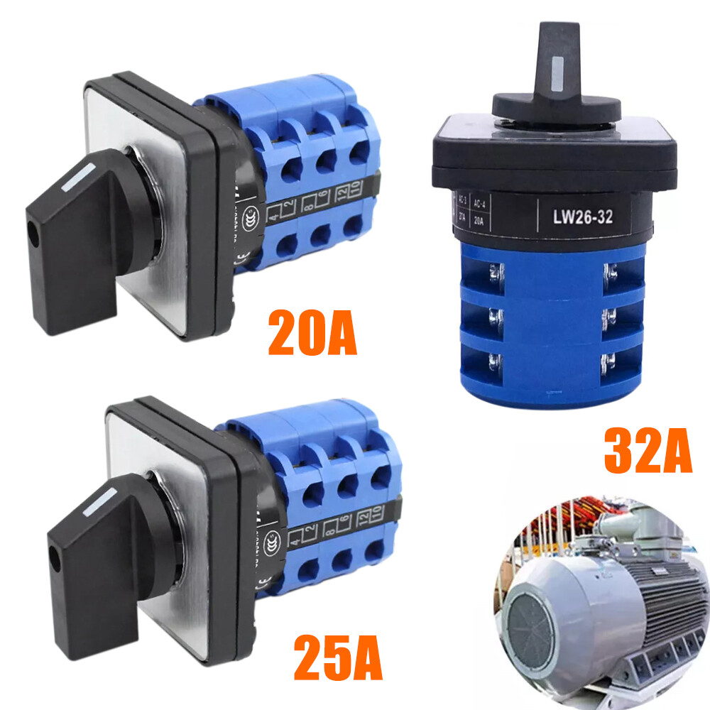 Universal Transfer Switch LW26-20/3 Motor Forward And Reverse Switch Rotary