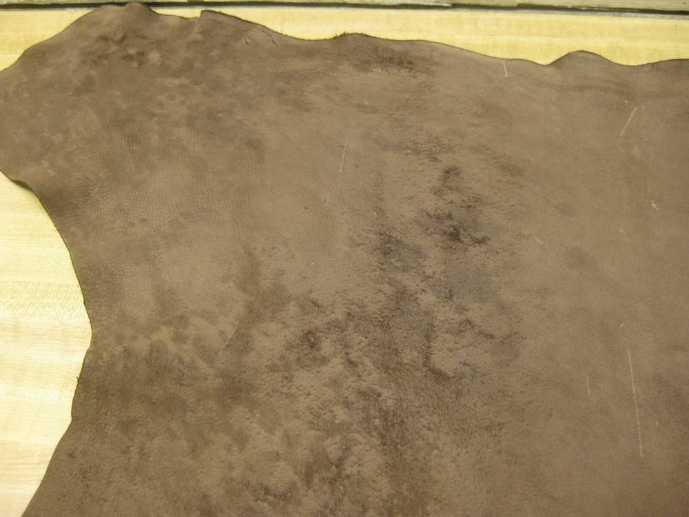 Brown Top Grain Deer Leather # 0009991 Row 90