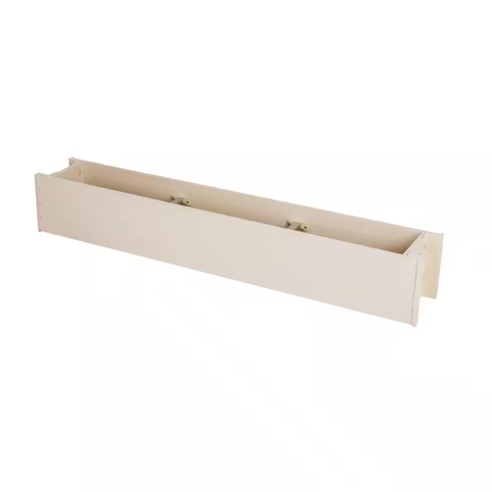 48 In. Tan Ecoflex Rectangular Flower or Herb Window Box