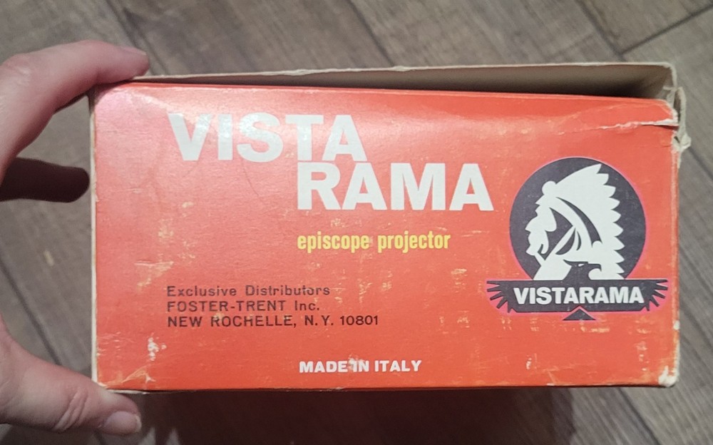Vintage Rama Episcope Projector, tested Works