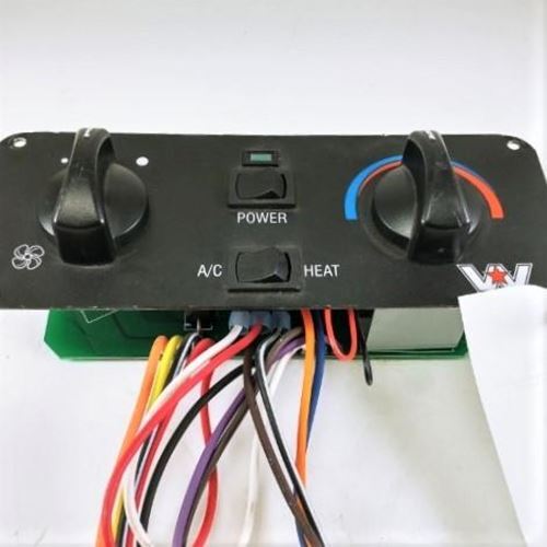 Western Star / Red Dot Corp. 2 Knob HVAC Control Panel - P/N  60303-3450