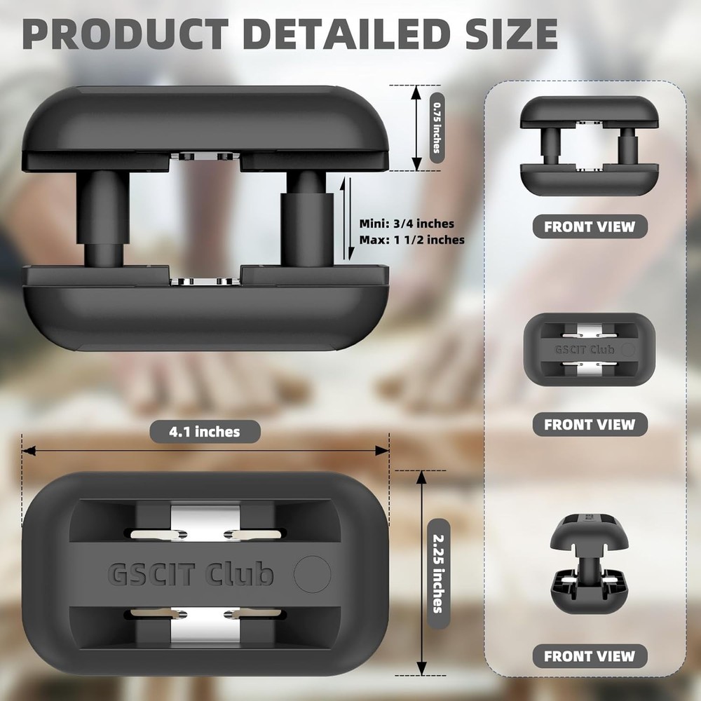Efficient Handheld Edge Planer for Woodwork - Lightweight and Ergonomic Design