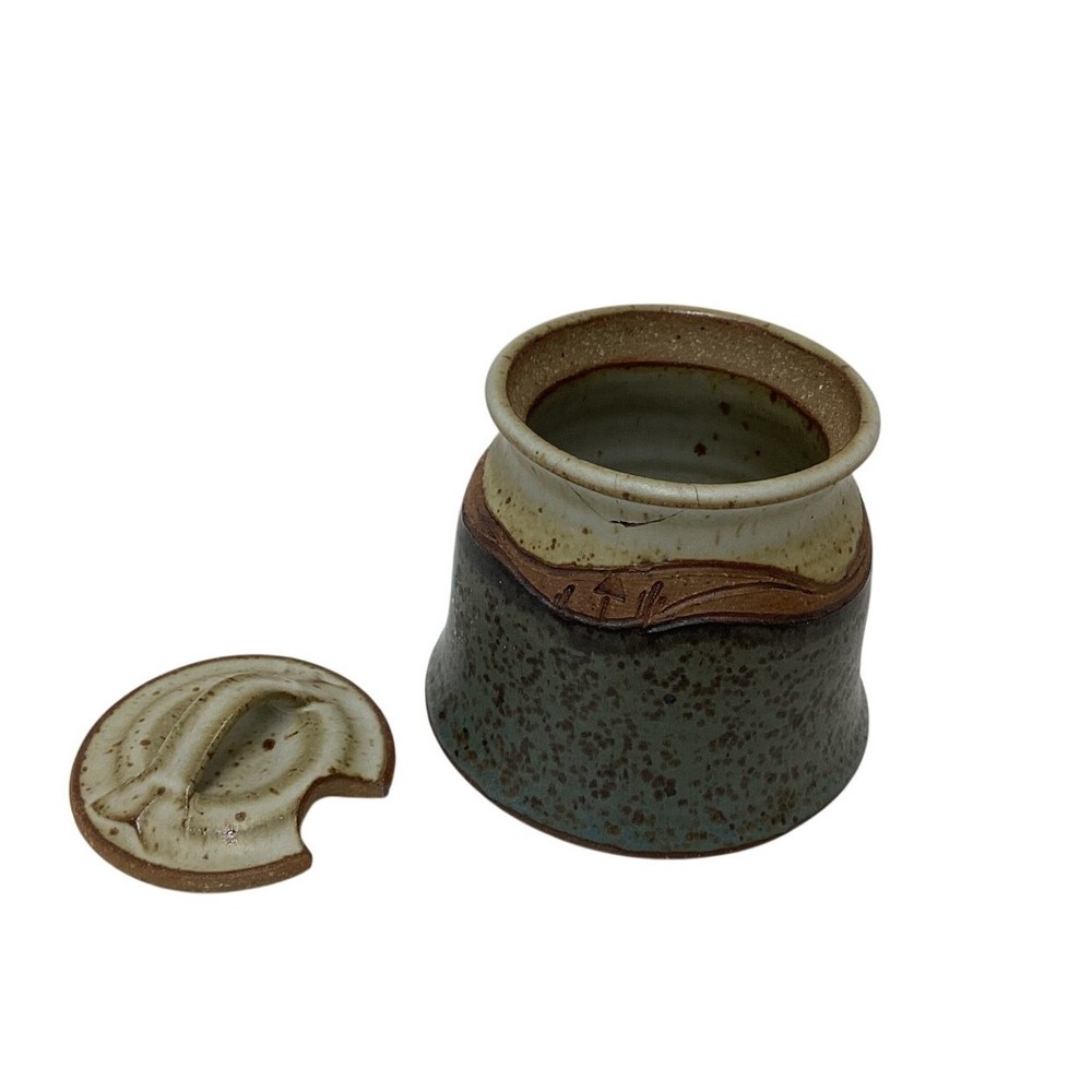 Studio Pottery Creamer & Sugar Bowl Set