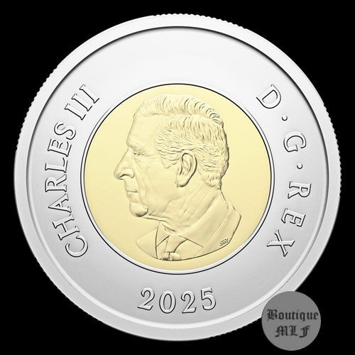 Canada 2025, $2 Unknown Soldier, regular coins from special wrap roll