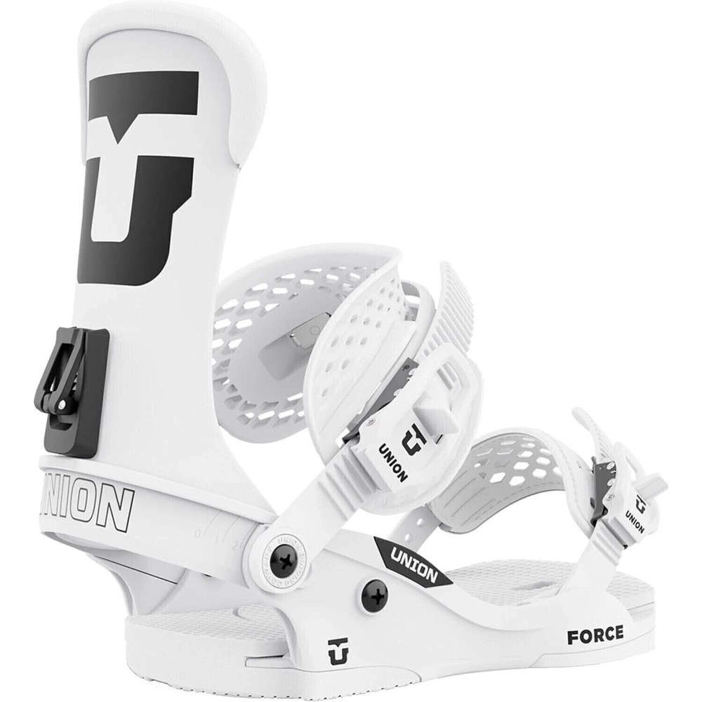 Union Bindings Force Classic Team White Snowboard New Medium
