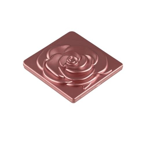 Rose Pocket Mirror,3PCS Fold Makeup Mirror,Square Makeup Mirror,Double-Sided