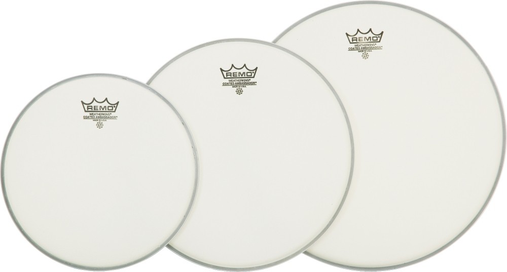 Remo Ambassador Tom Drumhead Pack Standard Clear