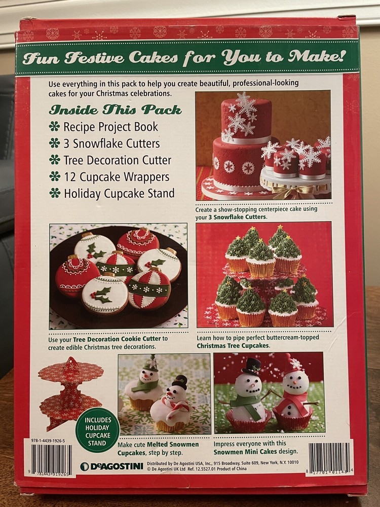 DeAgostini Cake Decorating Christmas Cakes Kit