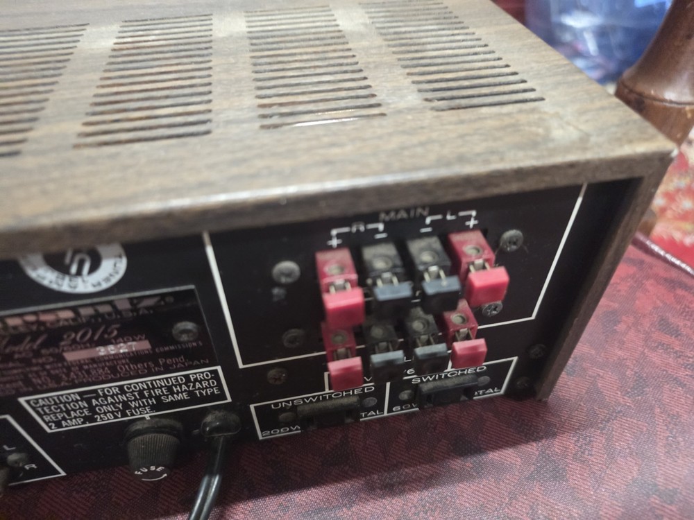 Marantz 2015 Stereo Receiver Tuner String Missing 1970s