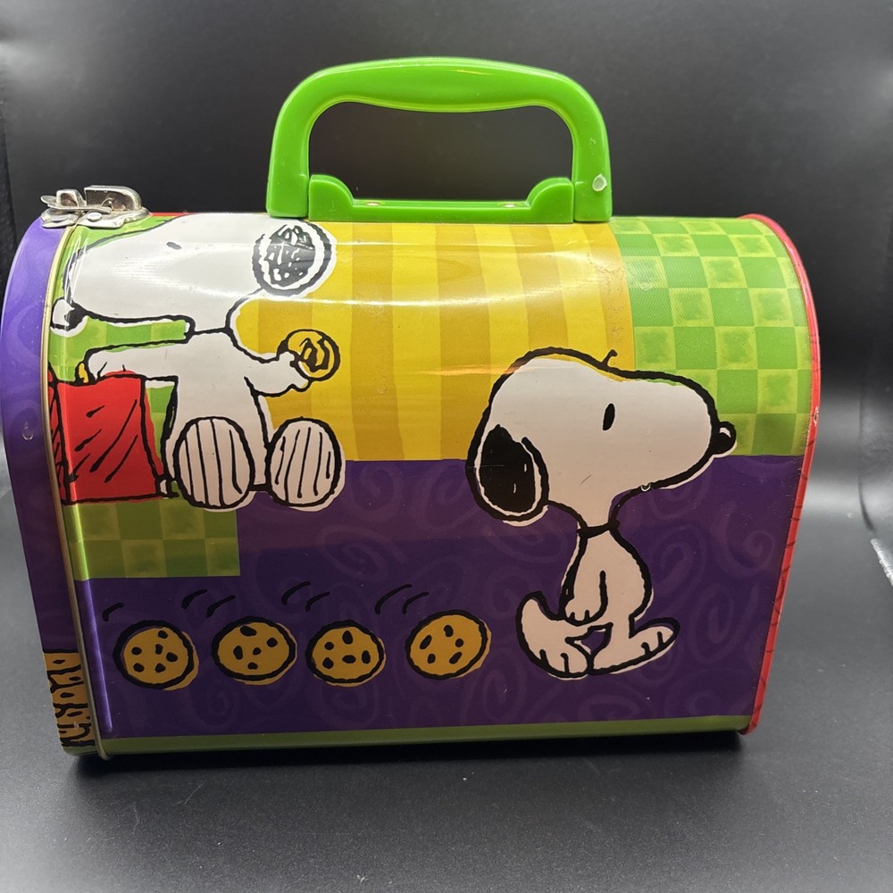 2 Peanuts Retro TV Lunchboxes