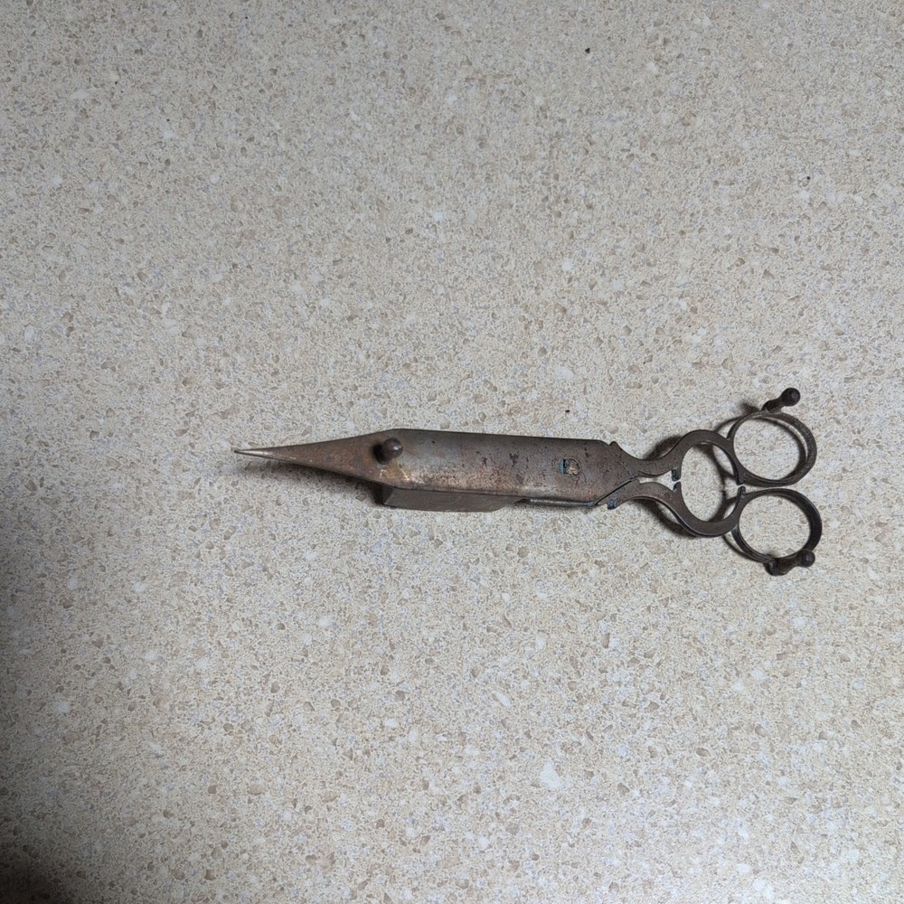 Candle Snuffer Wick Cutter Scissors Antique