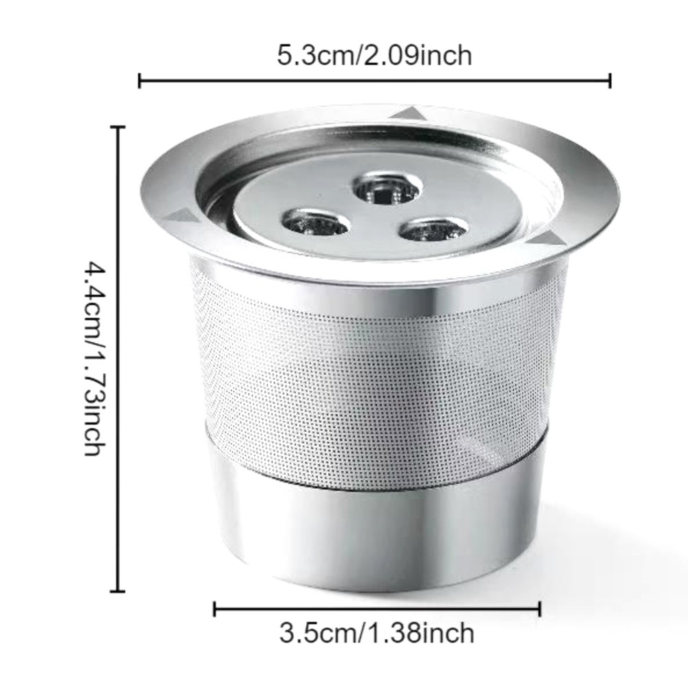 Stainless Steel Capsule Filter Shell Accessory For Ninja Coffee Machine