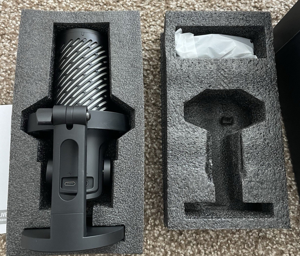 RGB Gaming Microphone | USB Plug & Play - Beginner Friendly