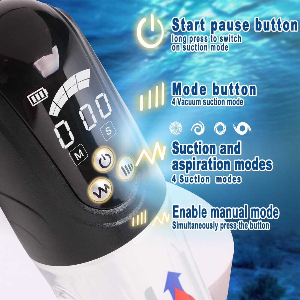 Automatic Electric-Penis-Pump-Water Bath-Penis-Extender-Girth-Enlarger-Enhancer
