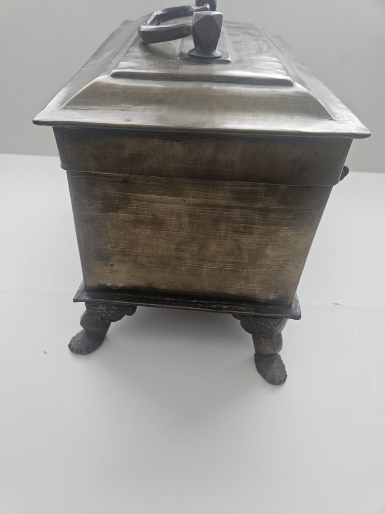 Vintage Brass Trinket Chest/ Trunk