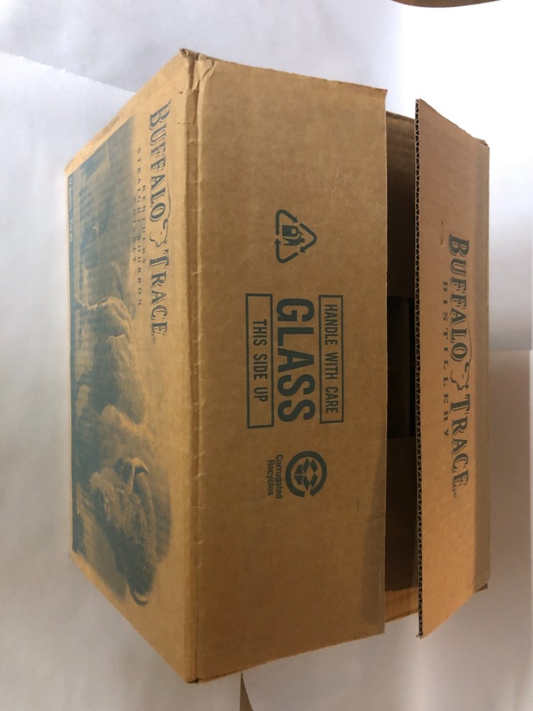 BUFFALO TRACE Empty Case BOX 12 x 750 ml Section (M1963)