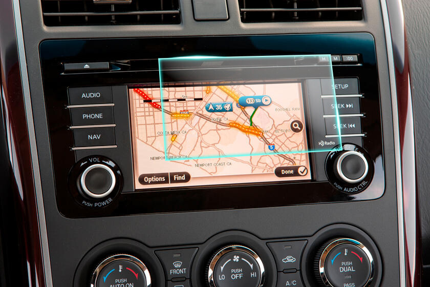 Crystal Clear Screen Protector for 2015 Mazda CX-9 Vehicle Navigation