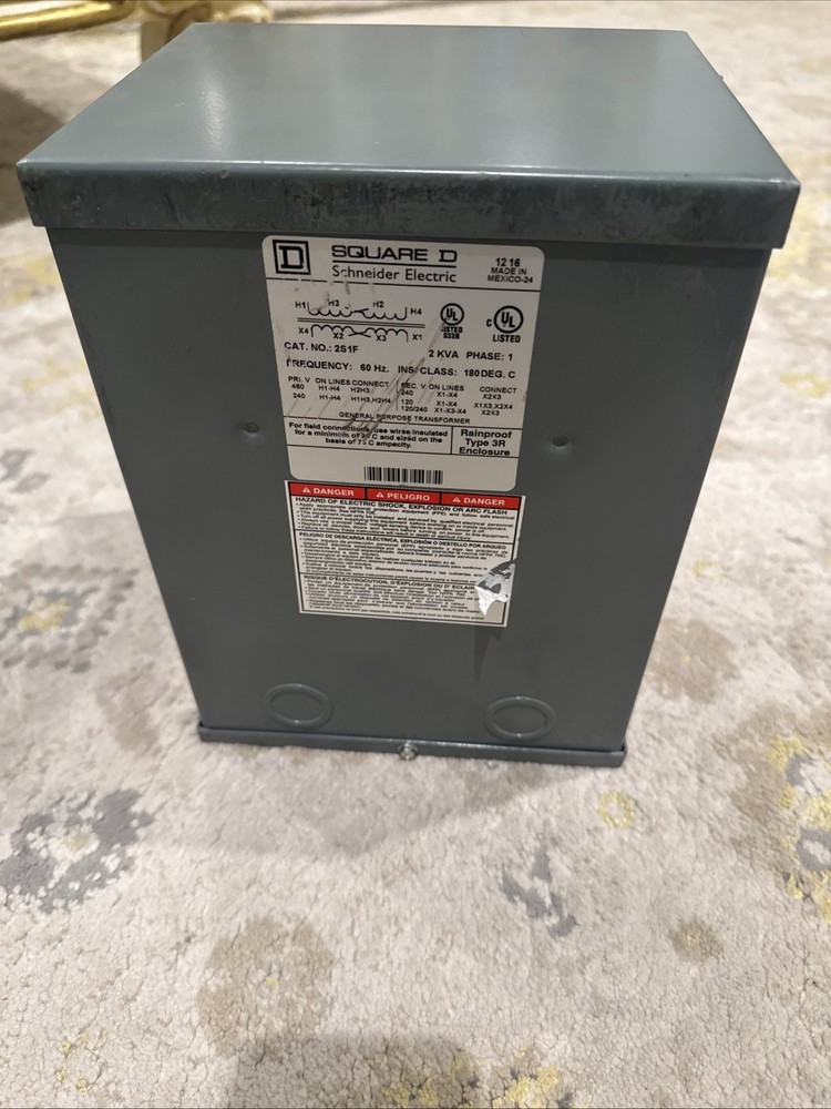 Square D 2S1F General Purpose Transformer Single-Phase