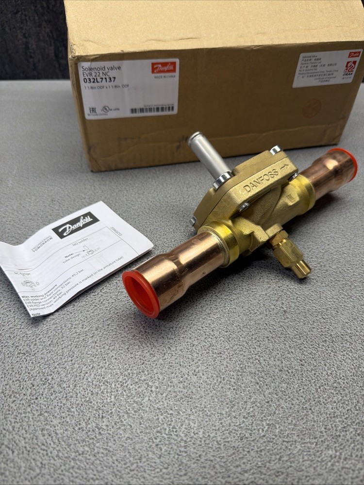 DANFOSS 032L7137 SOLENOID VALVE