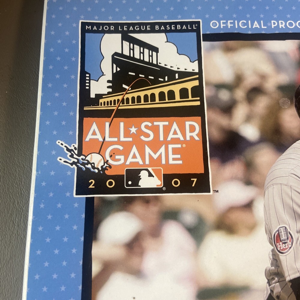2007 MLB All Star Game Program (Torii Hunter Cover) Minnesota Twins Nice!