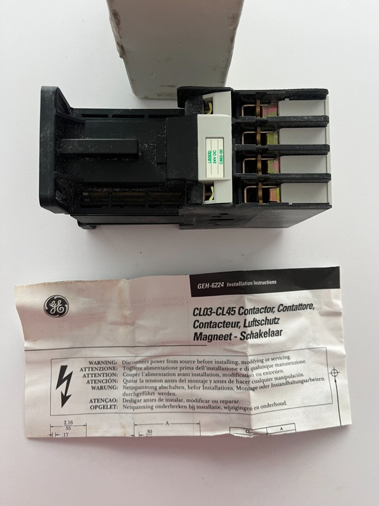 GE CL03D400MD Contactor