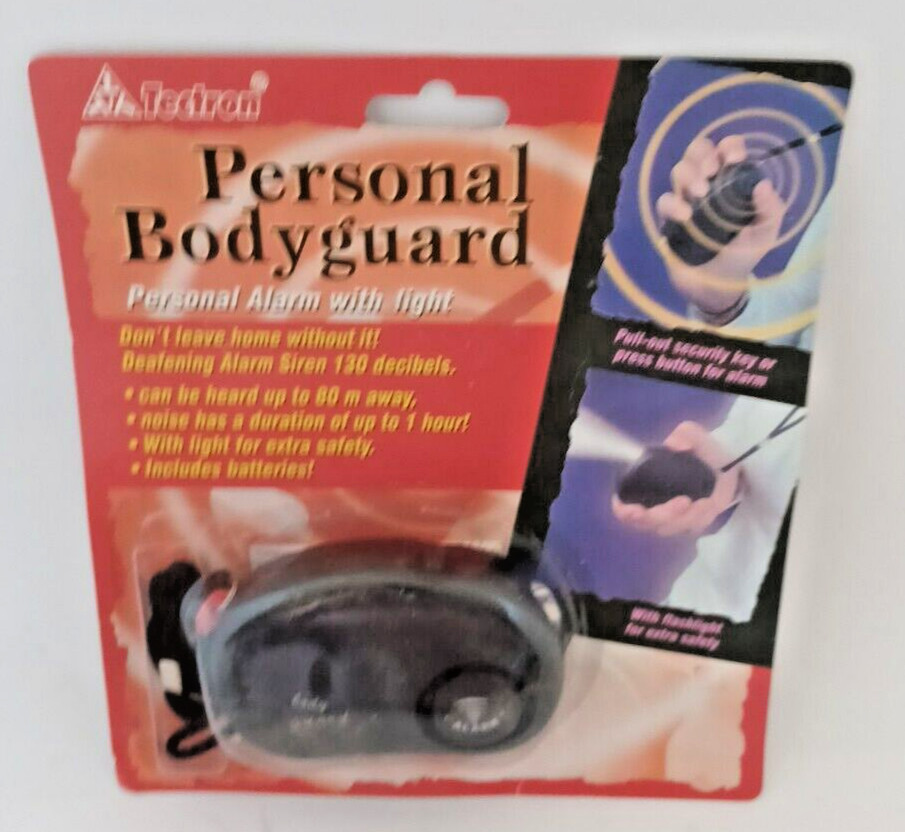 Personal Alarm (BODY GUARD) WITH LIGHT 130  DECIBELS