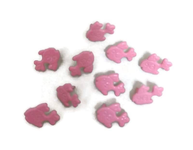 Fish Brads Paper Fasteners - Pink