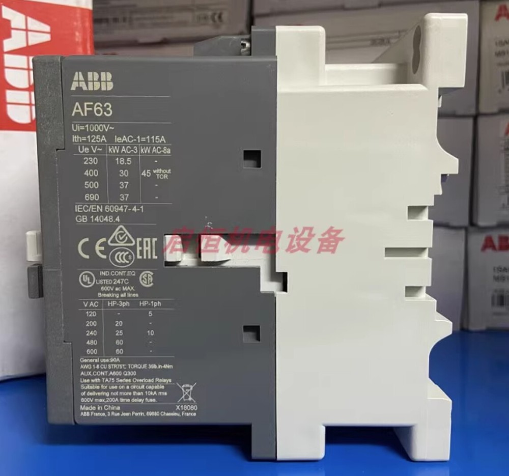 ABB AC Contactor AF63-30-11 100-250V AC/DC