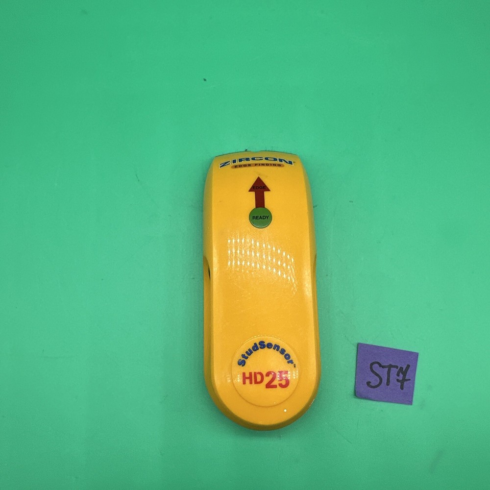 Used/Tested/Working Zircon Edge Finding StudSensor HD25 Stud Finder