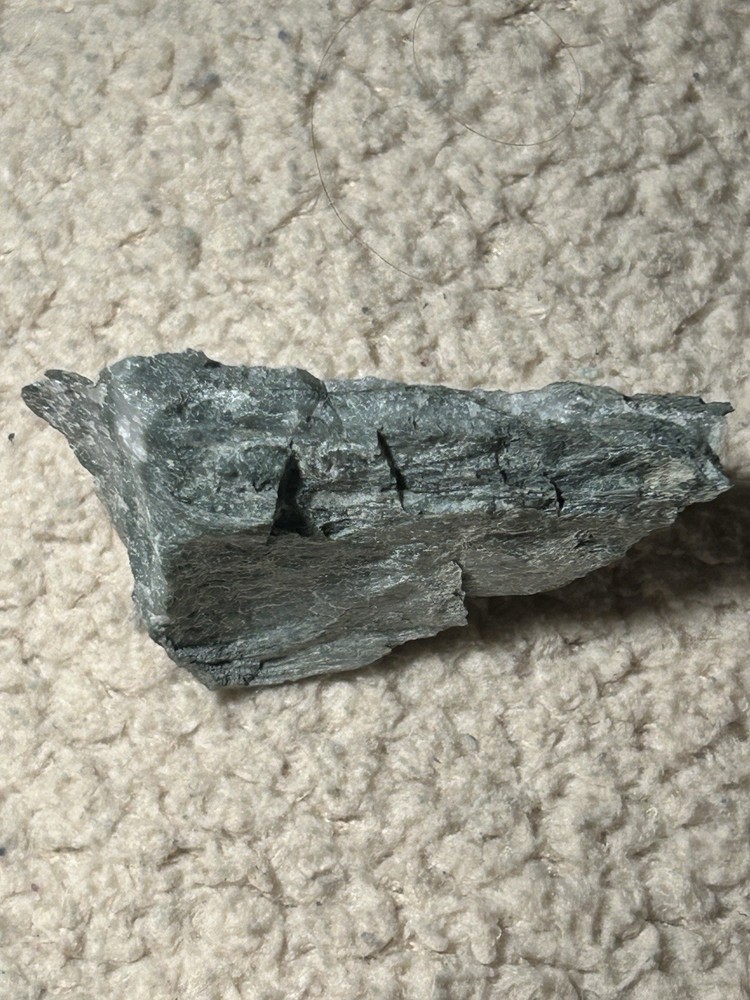 Gray Mineral Specimen Rough Stone metallic conclusion