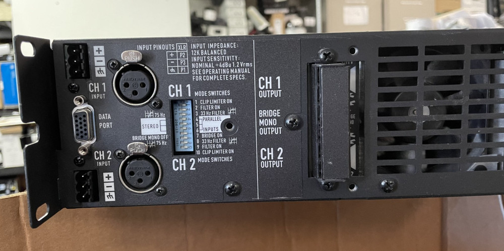 QSC CX502 2-Channel Power Amplifier