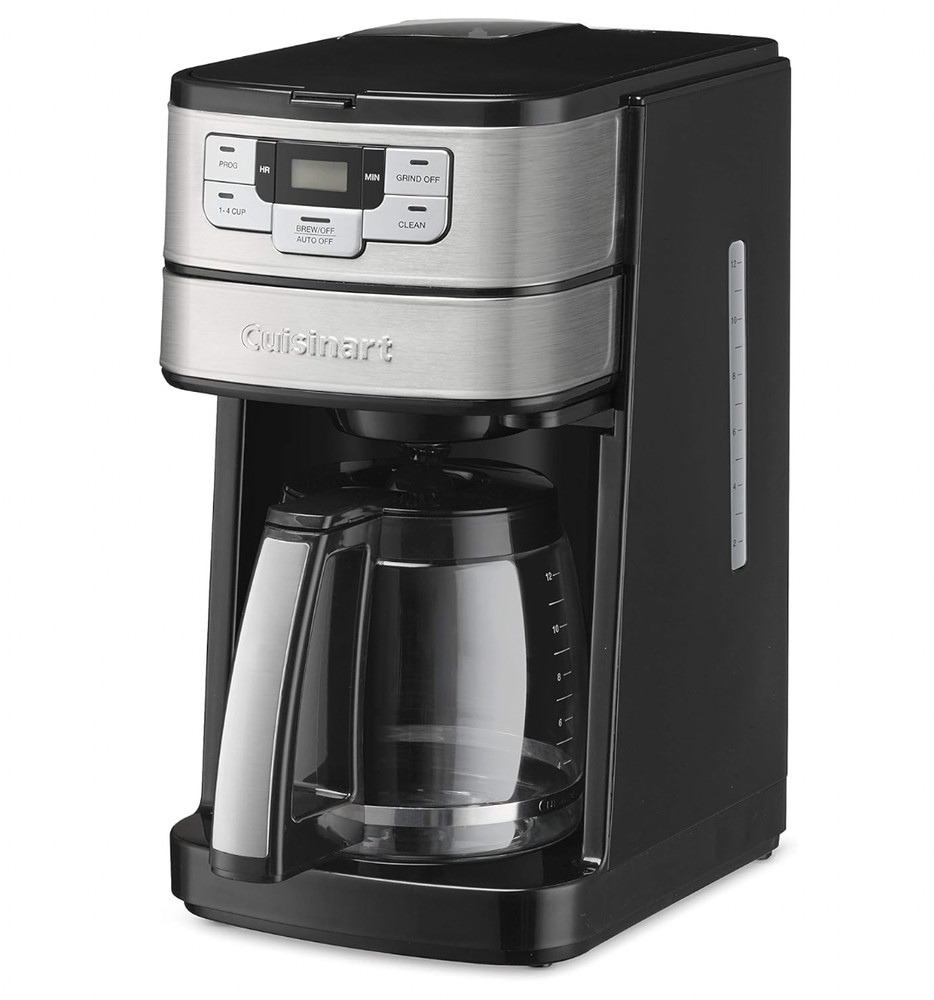 Cuisinart Automatic Grind & Brew 12-Cup Coffee Maker with Blade Grinder