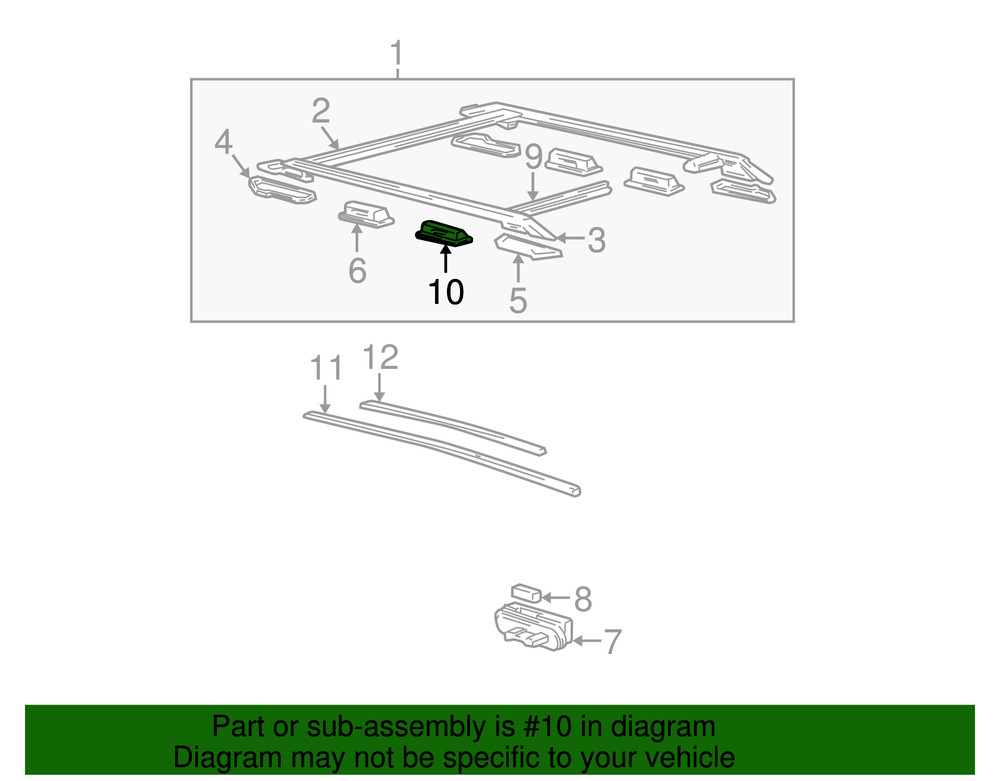 Genuine GM Side Support 12389979