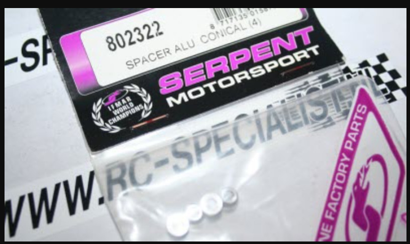 Serpent (SER802322) Spacer Alum. Conical