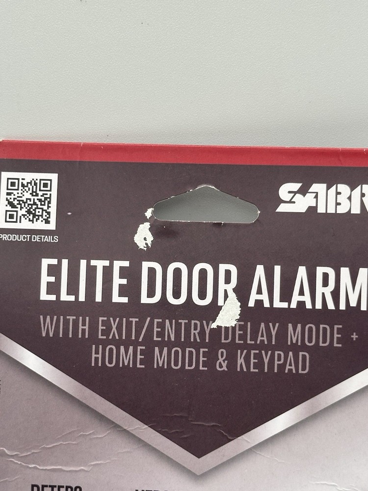 Sabre Elite Door Alarm Exit Entry Delay Home Mode Keypad New
