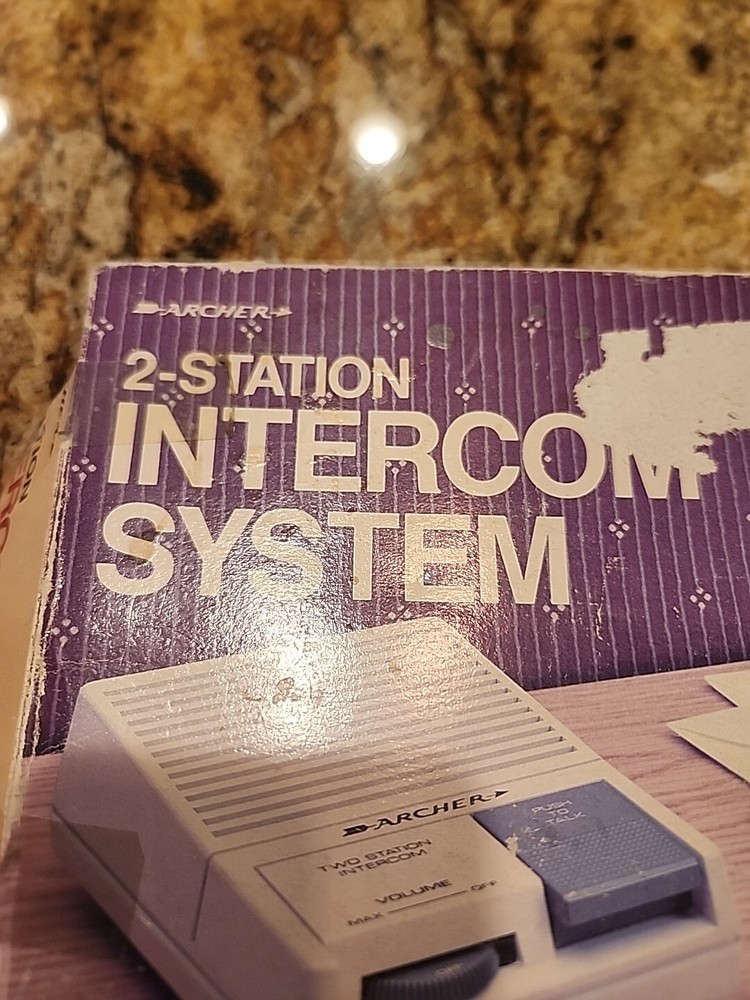 Vintage Archer Intercom System 43-223A