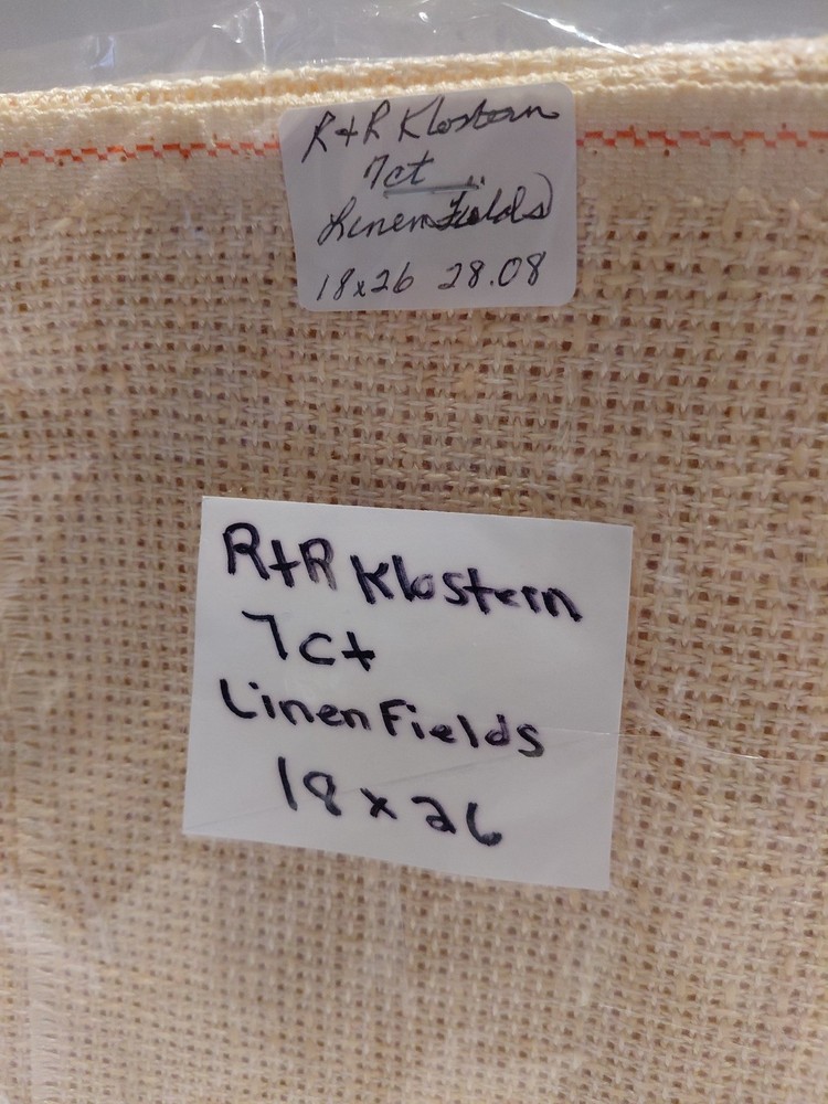 R&R Klostern 7 count 18" X 26" Linenfields