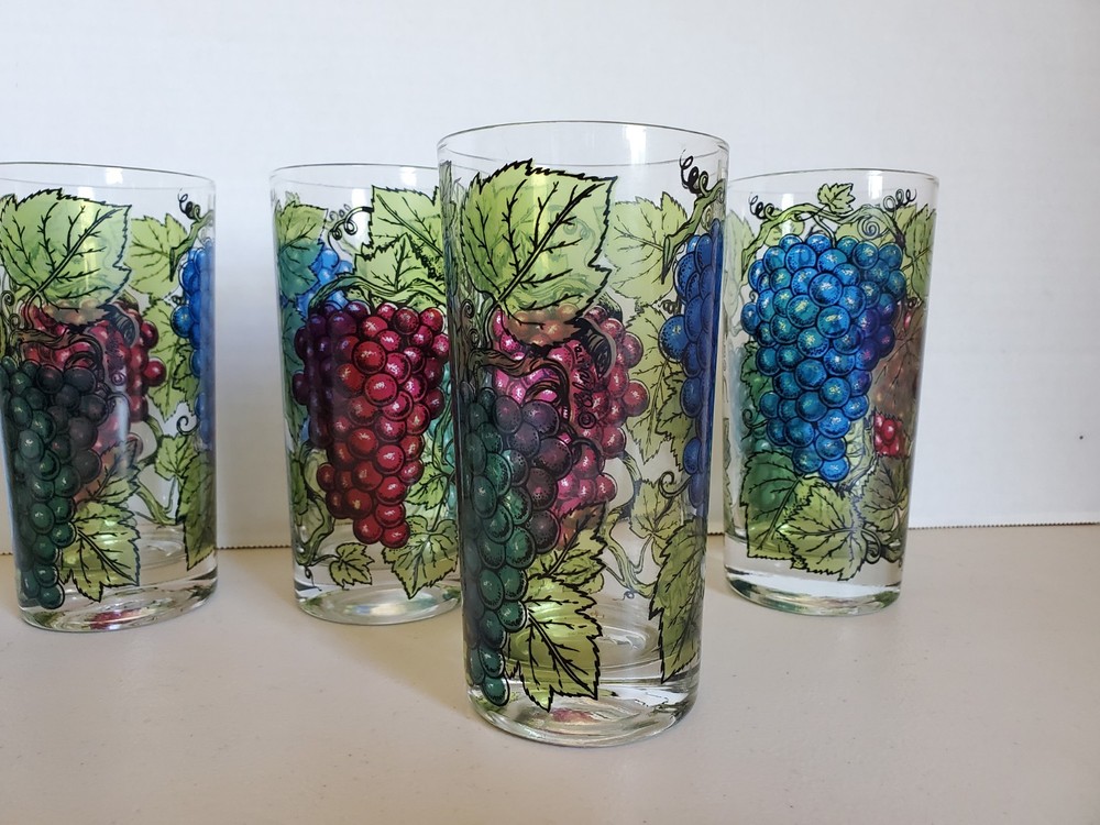 Culver Set 6 Highball Glasses 5.5” Barware Licensed