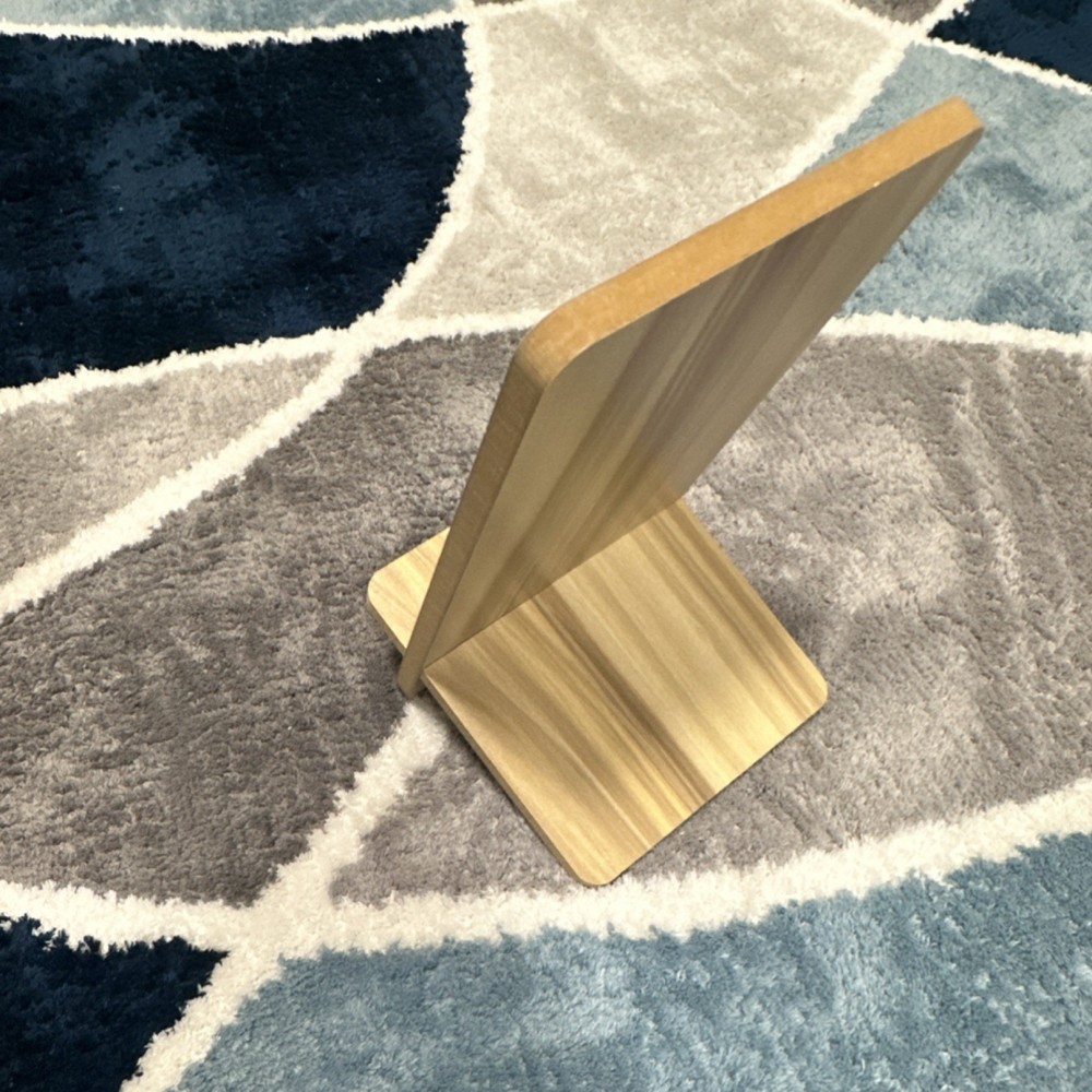 Wood Foldable Mirror Stand