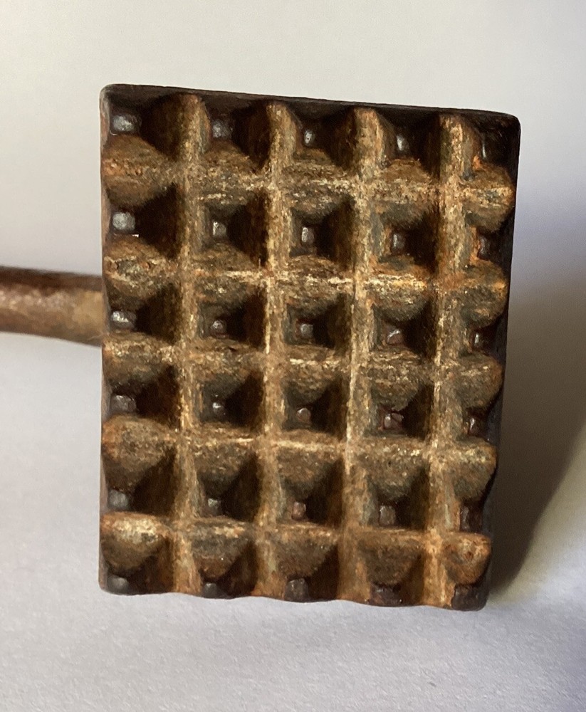 Primitive Solid Metal Meat Tenderizer Tool