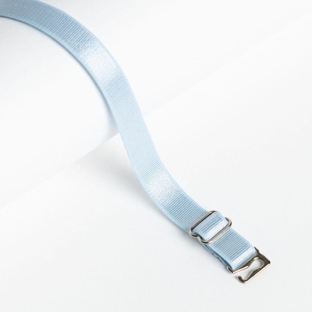 BRA STRAPS - PLAIN - ADJUSTABLE - (SIL) - 1 CM WIDTH - VARIOUS COLOURS
