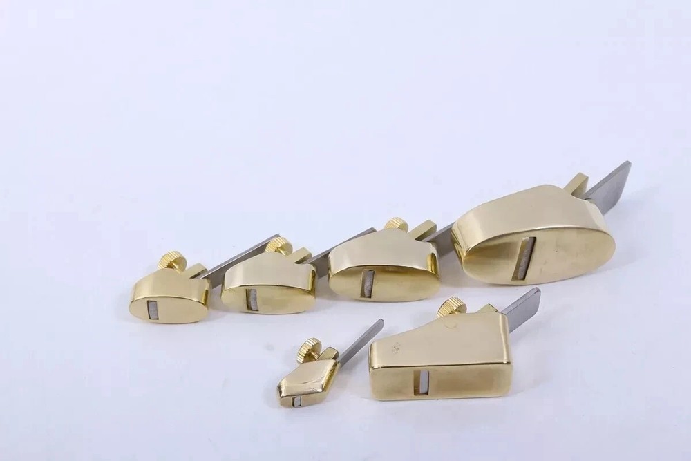 1set Brass Planes 6pcs luthier tools violin making tools Convex bottom