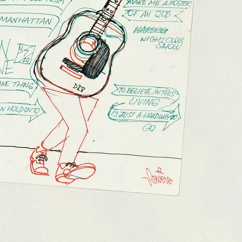 Stephen Powers | Signed Original Art (Not A Screenprint) Sketch | ESPO