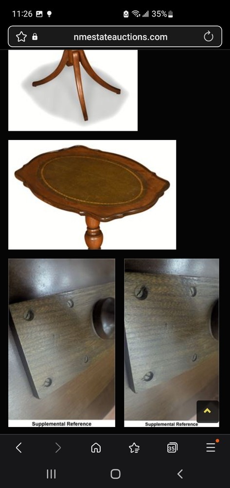 Johan Tapp Mahogany Tea Table