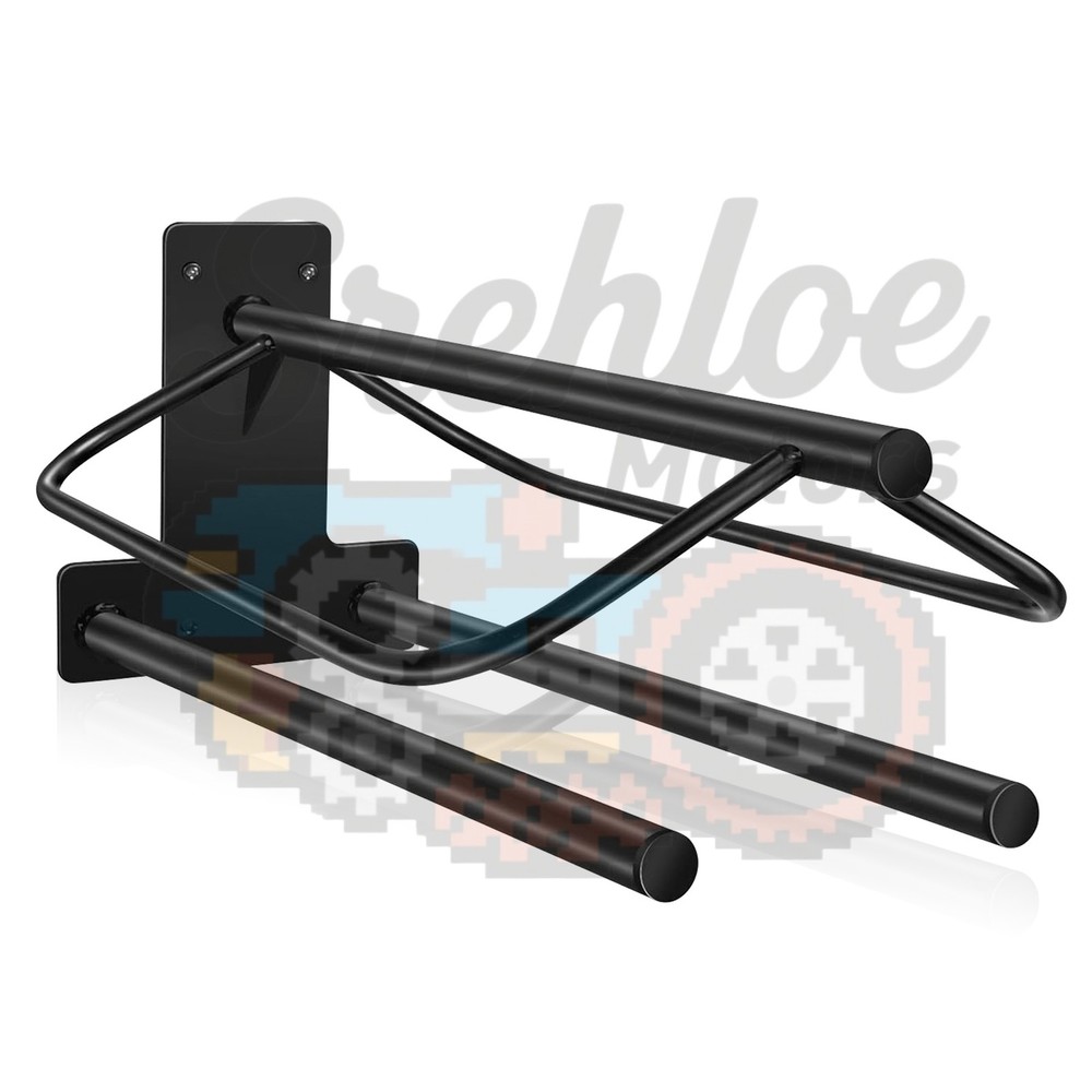 1* Heavy Duty Wall Mounted Saddle Stand Saddle Pad Saddle Pad Rack Bracket Black