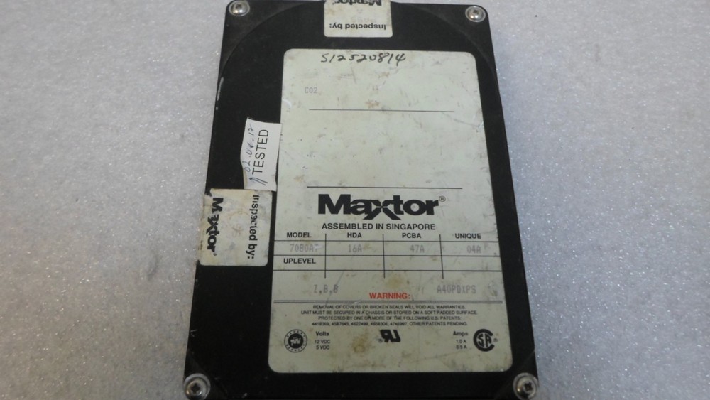 MAXTER 7080AT 80MB IDE DRIVE