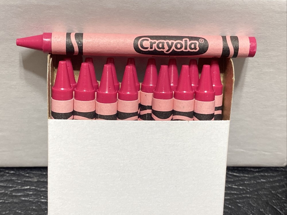 (16) Crayola Crayons (cotton candy) BULK