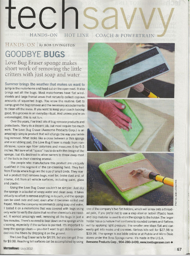The Original Love Bug Eraser Qty 1